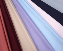 Ткань смесовая Т/C 120 Сорочечная 80/20 120+/-5гр.м2 гладь (Черный)